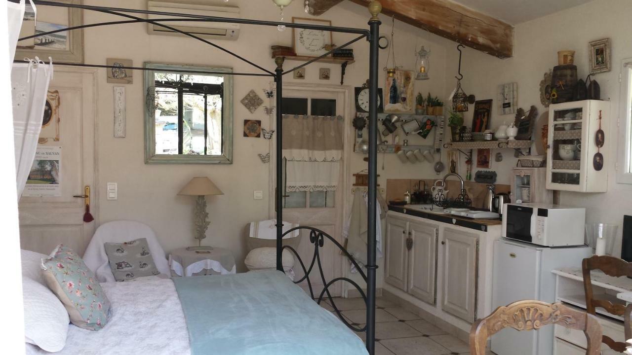 Ferienwohnung L'Oustalet La Tour-dʼAigues Exterior foto